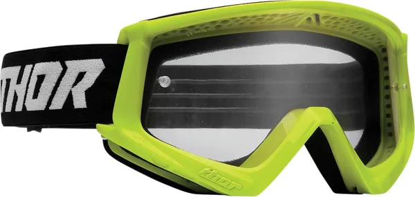 Ochelari Thor Combat Racer Black/Fluorescent Green/Fluorescent Yellow-1