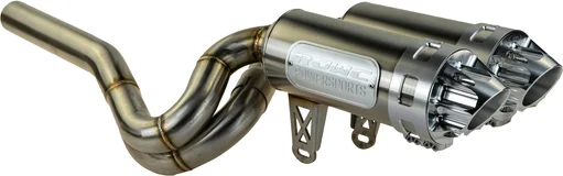 Mud Editon Slip-on Muffler Silver, 1, nordicamoto.ro