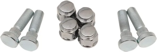 MOOSE RACING Wheel Stud-nut Kit Silver -0