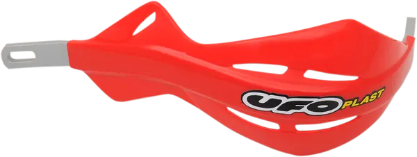 Pro Handguards With Aluminum Insert For 1-1/8(r) Handlebars Red