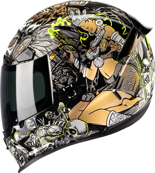 Airframe Pro Aztec Nine Helmet Multi, Gold , 5, nordicamoto.ro