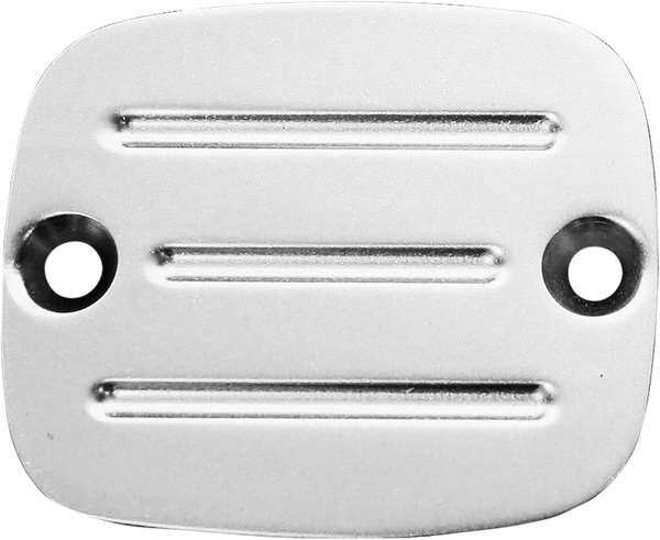 Master Cylinder Cover With Milled Lines Silver, 3, nordicamoto.ro