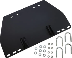 Atv Plow Bottom Mount Matte Black 