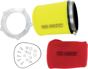 Pro-flow Airbox Filter Kit Red, Yellow, 1, nordicamoto.ro