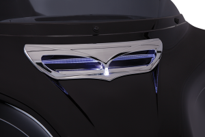 Fairing Vent Trim Silver