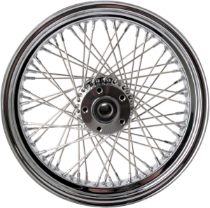 Laced 40-80 Spoke Wheel Assembly Silver