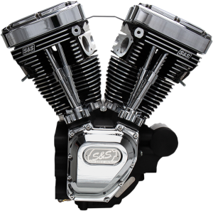 T124hc Series Long-block Engine Black