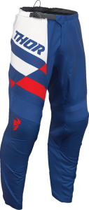 Pantaloni Thor Sector Checker Blue/Red