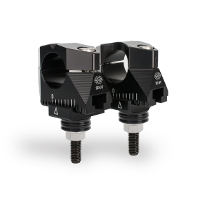 2d.gt Handlebar Risers Black