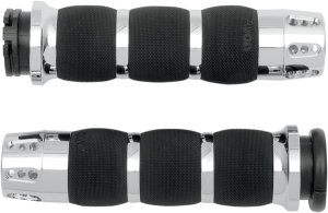Gatlin Air Cushioned Grips Black, 1, nordicamoto.ro