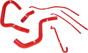 Radiator Hose Kit Red