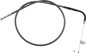 Karbonfibr Braided Throttle/idle Cable Black