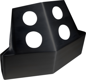 Skid Plate Black, 2, nordicamoto.ro