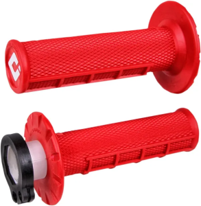 V2 Waffle Lock-on Grips Red