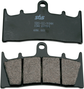 Hs Street Excel Sintered Front Brake Pads, 2, nordicamoto.ro
