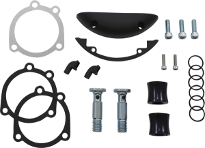 Inverted Air Cleaner Hardware Kit Black, Silver, 1, nordicamoto.ro