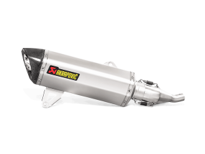Slip-on Line Muffler Scooter Black, Carbon Fiber 