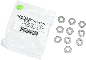 Specialty Flat Washers Silver