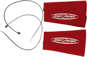 Dirt Skins Fork Covers Red, 2, nordicamoto.ro