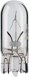 Filament Glass Wedge Bulbs Amber