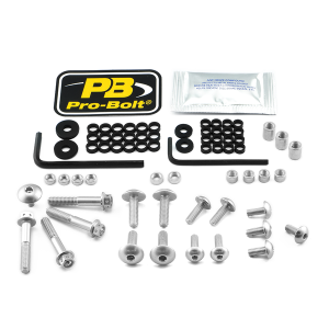 Fairing Bolt Kit For Suzuki Silver