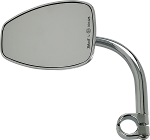 Clamp-on Utility Mirror Silver, 2, nordicamoto.ro