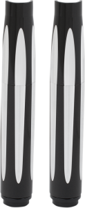 Deep Cut Pushrod Covers Black