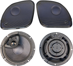 Rokker® Xrp 6.58° Fairing Speaker Kit With Hi-output Pei Tweeter Black, 3, nordicamoto.ro