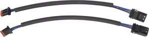 Front Turn Signal Extension Black, 1, nordicamoto.ro
