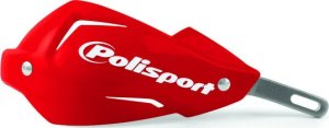 POLISPORT Touquet Handguard Red, 1, nordicamoto.ro