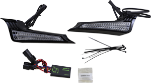 Led Filler Panel Lights Amber, Red, 2, nordicamoto.ro