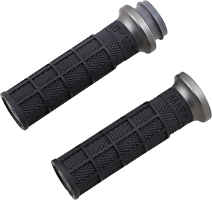 Harley Hart-luck Signature V-twin Lock-on Grips Black