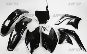 Complete Body Kit Kawasaki Kxf250 Black Black 