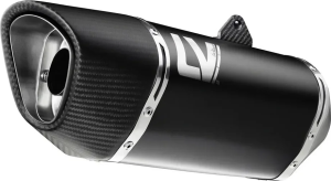 Tobă de eșapament LeoVince LV-14 R Black Edition Slip-On pentru Honda CB1000 Hornet, nordicamoto.ro