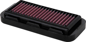 High-flow Air Filter - Indian Black, Red, 4, nordicamoto.ro