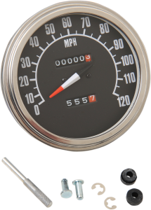 Speedo Hd 120mph Fl 67-84 Black