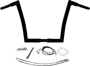 1-1/4(r) Ez Install Flat Top Handlebar Kit Black, 1, nordicamoto.ro