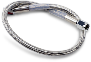 Universal Brake Line Silver, Clear-coated