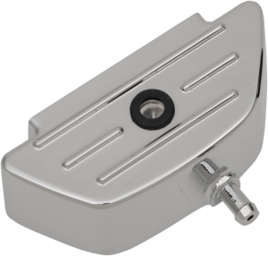 Rear Brake Master Cylinder Reservoir Chrome, Polished, 1, nordicamoto.ro
