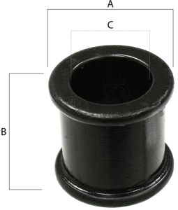 Shock Bushings Black