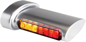 Winglets Led Turn Signals Chrome, Satin, 1, nordicamoto.ro