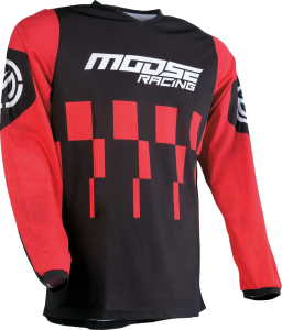 Tricou Moose Racing Qualifier Black/Red