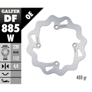 Disc frana spate Husqvarna TE 125-630 Galfer Fixed