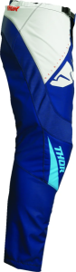 Pantaloni Copii Thor Sector Edge Navy/Orange 20, 2, nordicamoto.ro