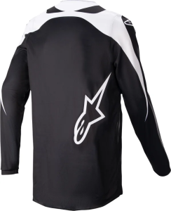 Tricou Alpinestars Fluid Narin Black/White XL, 4, nordicamoto.ro