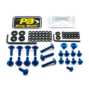 Fairing Bolt Kit For Yamaha Blue, 1, nordicamoto.ro