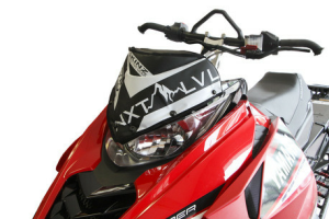 Skinz Next Level Windshield Pak Black/White 2014- Yamaha Viper