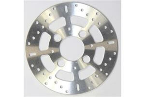 Round Fixed Brake Rotor Silver, Stainless Steel, 1, nordicamoto.ro