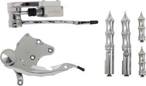 Forward Controls With Master Cylinder Silver Standard, 2, nordicamoto.ro