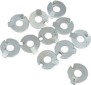 Starter Shaft Lock Washers Silver, 1, nordicamoto.ro